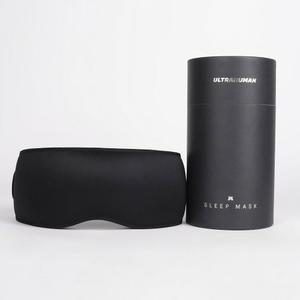 여성 및 남성용 울트라휴먼 수면 마스크 u2013 편안한 블랙아웃 마스크, 여행용 파우치가 포함된 부드러운 3D