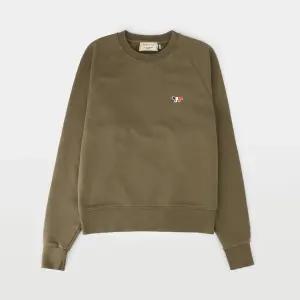 메종키츠네 트리컬러 폭스 패치 스웨트셔츠 FW00342KM0001 KH