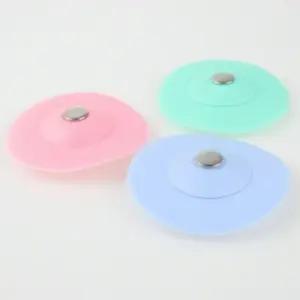 덮개 원터치 실리콘 욕조마개 거름망 배수 욕조마개 거름망 실리콘