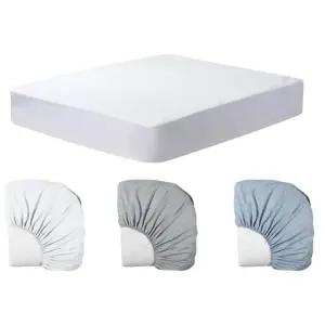 슈퍼싱글 침대용 누빔패드형 방수 매트리스 커버 천덮개