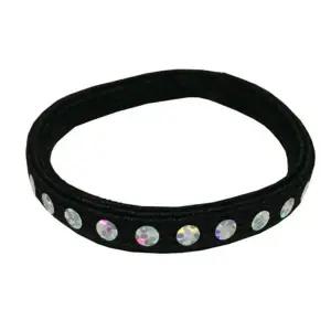 다이아 넓은 고무줄 납작 머리끈 반짝이 30p