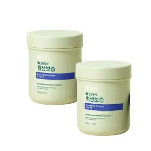 그린핑거 힘센보습 에센셜 크림 고보습 스킨케어 500g 2개