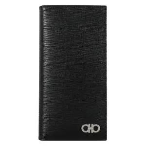 더블 간치니 투톤 장지갑 블랙 레드 0686018