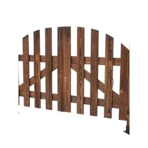방부목 울타리 출입문 펜스 나무 대문 아치 주택 도어