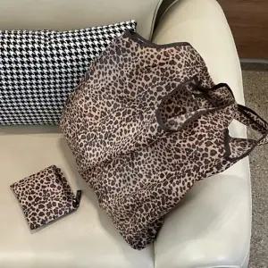 (옵션 OA.호피 장바구니)지앤지 OA 레오파드장바구니 호피 휴대용 에코백 키링 봉다리백 데일리 가방