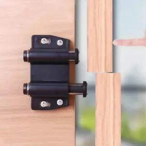 더블 자석 원터치 도어캐치 원형 빠찌링 스무버 2개 자석짜삐링