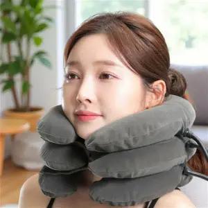 목견인 치료기 가정용 견인기 거북목 경추 관리 3단 에어주입형