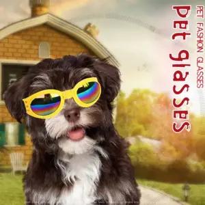 애견선글라스 고글 UV 접이식 안경 애완동물 눈보호 애견 선글라스 고글 UV