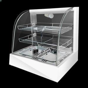 온장쇼케이스 화이트 꼬치 햄버거 진열대 에그타르트 업소용