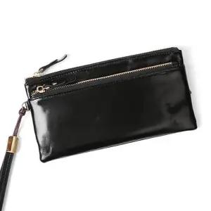 여성 장지갑 패션 가죽 데일리 파우치 지갑
