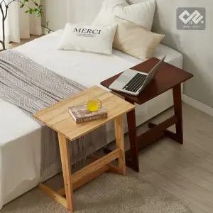 마루하우스 스퀘어 600 원목 사이드 테이블 침대 협탁 소파 테이블 노트북 책상