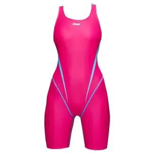 반신수영복 5부 여자 실내 연습용 선수용 4부 반신 올인원