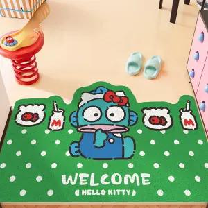 산리오 현관 매트 발매트 귀여운 미끄럼방지 러그 키티 쿠로미 시나모롤 한교동
