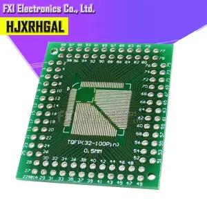 FQFP TQFP 32 44 64 80 100 LQFP-DIP 전송 보드 DIP 핀 보드 피치 어댑터 igmopnrq 5 개