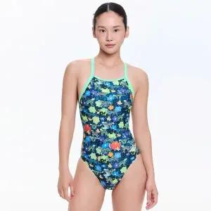 [브랜드정품] 아레나 여성 탄탄이 실내수영복 트라움 선수 원피스 테크백 (A5BL1CO06