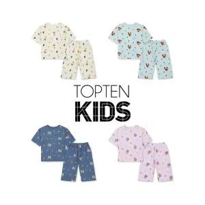 [롯데백화점]탑텐키즈 MKG5UI3901 공용) 소프트모달 7부 셋업 (차윤아트)