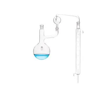 알코올증류기 실험 간이 스테인레스 주류 분리기 가열 유리 오일 직형 세트 증류기 증류수