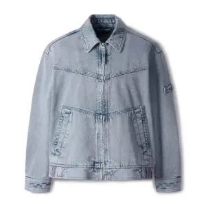 [롯데백화점]시리즈 워싱 데님 집업 블루종 (SAUAS25171BUL)