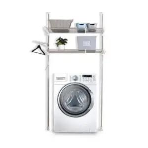 기둥접이식 폭조절 세탁기선반 김치냉장고선반 2단 W4BC5DC