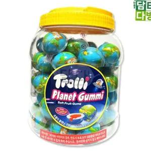 과자 트롤리 지구 젤리 x 61입) 1146.8g (18.8g