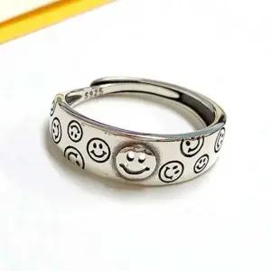 은반지커플링 힙합반지 목걸이 링 오래 간직하는 스마일