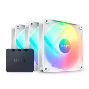 NZXT F120 RGB Core Triple Pack PC 케이스 쿨러 (화이트)