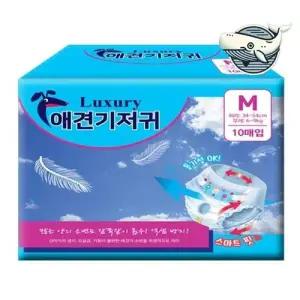 강아지 생리대 10매 매너벨트 고급 기저귀 WFHBCM6