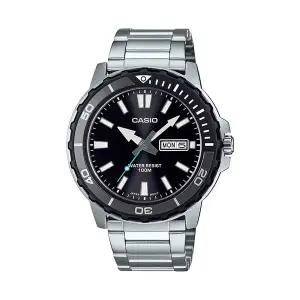 [신세계라이브쇼핑]카시오 MTD-125D-1A3 다이버룩 남성 메탈 아날로그 시계