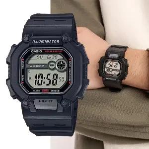 [신세계라이브쇼핑]카시오 W-737H-1A 남성 군인 학생 우레탄 디지털 손목 시계