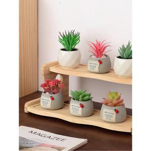 피규어 미니 컵케이크 마이너 장식 세트를 소형 폴리포켓 케이크 색상 에나멜