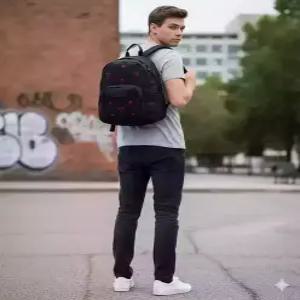 매장정품 jansport 하프파인트 FX PARTY HEARTS BLACK