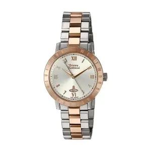 [비비안웨스트우드] 실버 로즈골드 여자시계 메탈시계 VV152RSSL