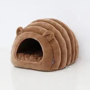 다크초코 강아지 고양이 숨숨집 중형 1P 애견 하우스 WFLPIKR