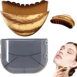 Vexzory 림프 윤곽 얼굴 브러시 턱과 목을 위한 배액 마사지기 마사지 도구 조각 및 리프팅 감소 정의 회복