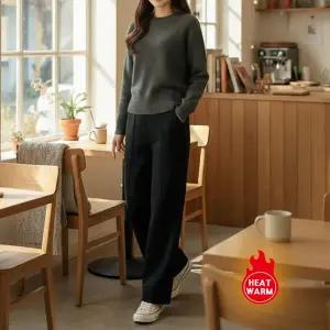 [에이브랜드] 와이드 모던 코듀로이 슬렉스