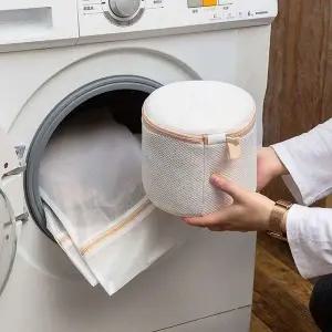 고품질 속옷 세탁망 브라 손상 보호망 내장형 세탁용 망 화이트 (WFKFZNV)