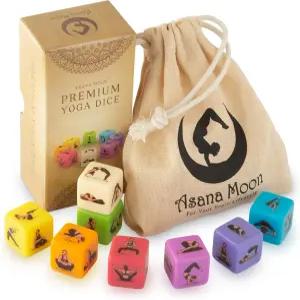 아사나 문 요가 주사위 - 여성이나 애호가를 위한 독특한 선물 중 하나 교사와 요가를 액세서리 강사를