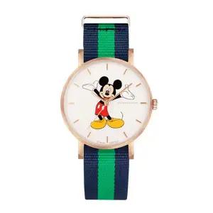 [신세계라이브쇼핑]크로마농 MICKEY36 RW GR 미키마우스 남녀공용 나토 밴드 시계 36mm