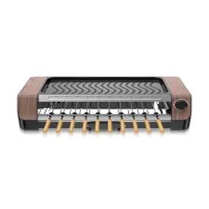 꼬치구이 가정용 양꼬치 닭꼬치 바비큐 캠핑 무연 자동회전 그릴 야외 망 기계