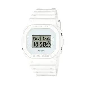 [신세계라이브쇼핑]지샥 DW-5600WW-7 올 화이트 스퀘어 디지털 남성 우레탄 시계