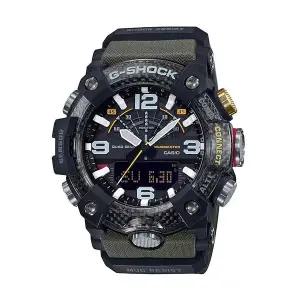 [신세계라이브쇼핑]지샥 GG-B100-1A3 머드마스터 카본 블루투스 쿼드센서 남성 아날로그 전자시계