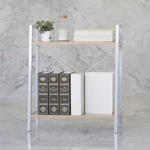 [이오스트]이지심플 우드2단 선반 (화이트)