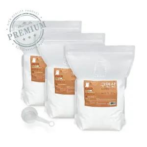 [CUCO]한내음 구연산 5kg 프리미엄 (무수) X 3개 가습기 세척 물때 청소 섬유유연제