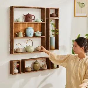 다용도 오동나무 진열장 6종 세트 (WFHJJ6D)