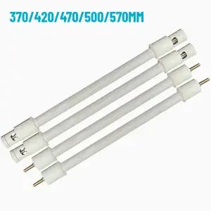 호환  220V 600W 수축 포장 포장 가열 요소 적외선 램프 튜브 석영 IR 히터 터널 용광로 가열 튜브