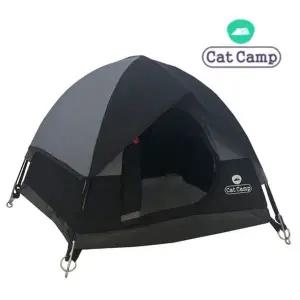 TC 캣캠프 캣텐트 블랙-고양이하우스 강아지집 강아지텐트
