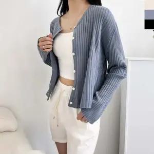 루즈핏 기본 골지 여성 가디건 여성가디건