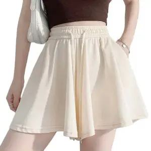 여자 패션 와이드 치마바지 데일리룩 숏팬츠 반바지 여자트레이닝복