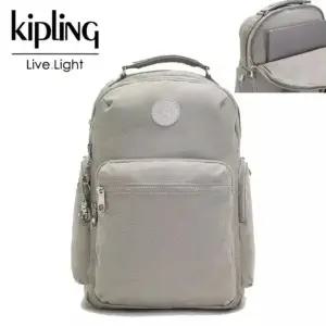 키플링 KIPLING 라지 사이즈 15인치 노트북 백팩 오쇼 고급 그레이 KMCBA20 AL 695895