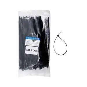 건축케이블타이 전선정리 벽고정 전기선정리 바닥선정리 검정 5x250mm 250p (WFKJH3U)